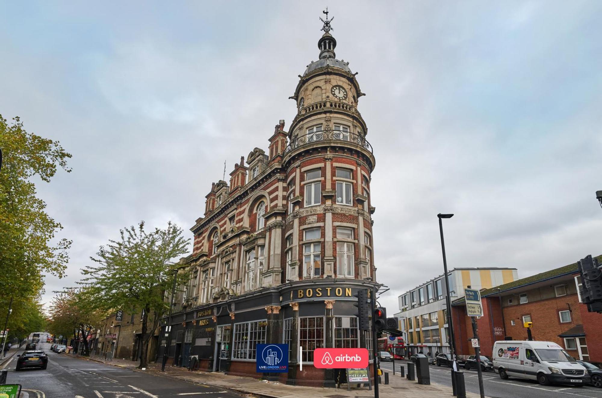 Last-Minute Specials L Sleeps Up To 4 Guests L One-Bedroom Apartment With King Bed And High Ceilings Near Camden By Live London Short Lets & Serviced Accommodation Экстерьер фото