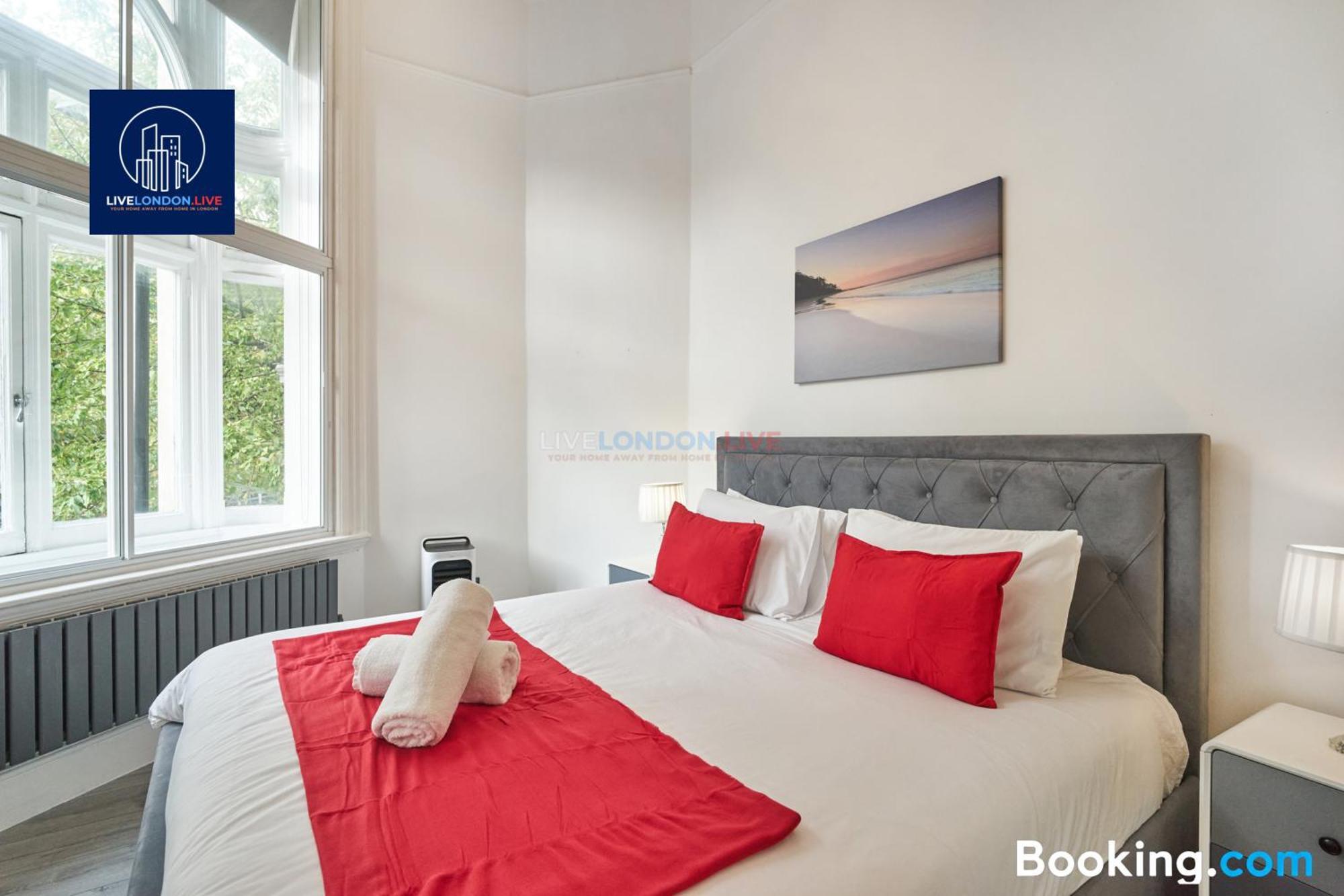 Last-Minute Specials L Sleeps Up To 4 Guests L One-Bedroom Apartment With King Bed And High Ceilings Near Camden By Live London Short Lets & Serviced Accommodation Экстерьер фото