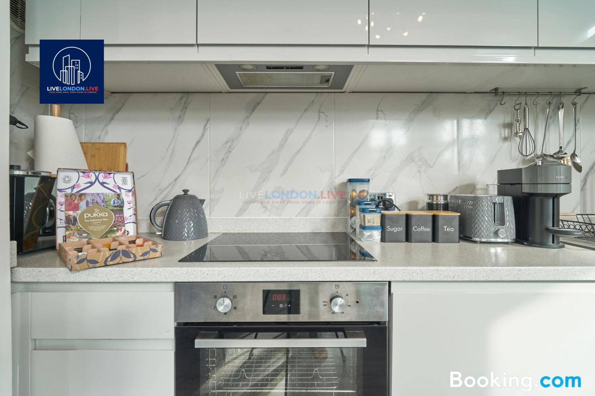 Last-Minute Specials L Sleeps Up To 4 Guests L One-Bedroom Apartment With King Bed And High Ceilings Near Camden By Live London Short Lets & Serviced Accommodation Экстерьер фото